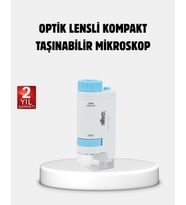 Taşınabilir Eğitim Mikroskobu 80X–200X LED LED'li ve Darbeye Dayanıklı
