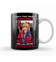 I Like Anime Video Games And Maybe 3 People Gamer Kupa Bardak Porselen
