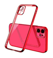 iPhone 12 Mini 5.4inç Renkli Kenar Şeffaf Kılıf Kamera Korumalı Kılıf-(5775) - SSSSSS2537-73