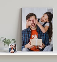 BK Gift Kişiye Özel Babalar Günü Hediyesi Fotoğraflı Kanvas Tablo-1