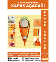 Premium Ergonomik Eğlenceli Tasarım Kavanoz Şişe Konserve Çok Fonksiyonlu Şişe Kapak Açacağı