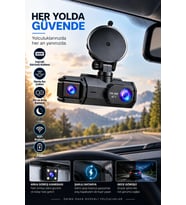 Full HD 1080P Gece Görüşü WiFi Bağlantı 180° Geniş Açı
