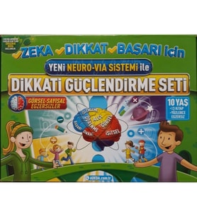 Dikkati Güçlendirme Seti 4. Sınıf – 10 Yaş-Neuro-Via