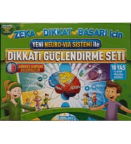 Dikkati Güçlendirme Seti 4. Sınıf – 10 Yaş-Neuro-Via