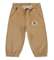 Civil Baby Etiketli Basic 6-18 Ay Eşofman Altı - Kahverengi 6-9 Ay (Camel)