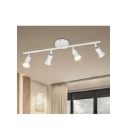 MYLİGHTS beyaz DÖRTLÜ LED AVİZE LED SPOT HAREKELİ AVİZE APLULLÜ