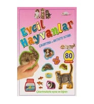 Evcil Hayvanlar Çıkartma ve Aktivite Kitabı Parıltı Yayınları