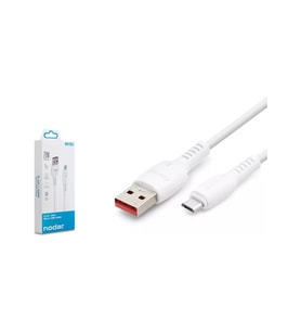 Nodar ND1182 USB To Micro USB Kablo 3.4A 20W 1 Metre Beyaz