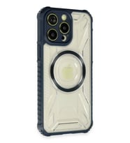 ERTAN iPhone 13 Pro Max Kılıf Prag Magneticsafe Kapak - Lacivert
