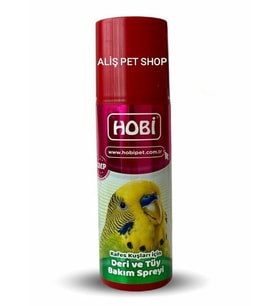 Hobi Kafes Kuşları İçin Deri Ve Tüy Bakım Spreyi 200 ml 1 Adet (Çok Renkli)