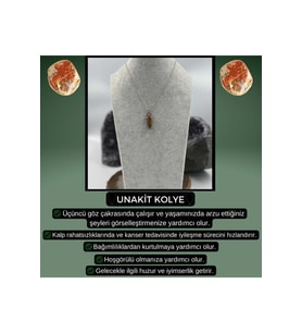 Nelleovana UNAKİT KURŞUN KOLYE