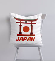 BK Gift Japan Tasarımlı Yastık - Model 1