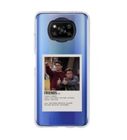 Poco X3 PRO / X3 NFC Uyumlu Friends Tasarımlı Şeffaf Telefon Kılıfı