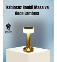 DEKORATİF MASA LAMBASI