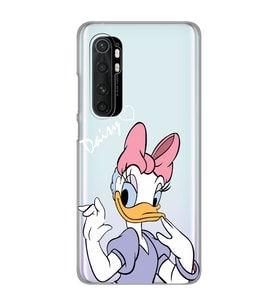 Xiaomi Mi Note 10 Lite Uyumlu Ördek Desenli Şeffaf Telefon Kılıfı