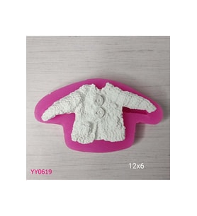 YY0619 Kolları Açık Örgülü Kazak Silikon Kalıp