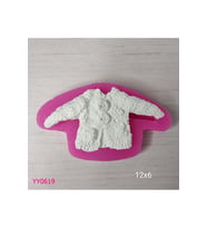 YY0619 Kolları Açık Örgülü Kazak Silikon Kalıp