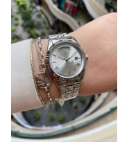 Ferro F21131A-A Quartz Çelik Gri 35 mm Kadın Kol Saati