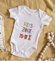 BK Kids Kids Zone Tasarımlı Bebek Body Zıbın - Model 1