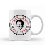 Chandler Bing Friends All Star Converse Logo Kupa Bardak Porselen