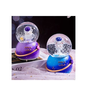 Orta Boy Astronot Tasarımlı Kar Küresi 1 Adet TG-V 11581