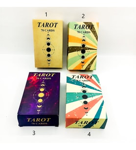 78 Kart Güneş Ay Döngü Tarot Kartları