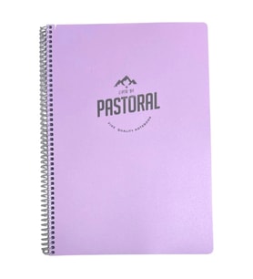 GIPTA PASTORAL SPİRALLİ PP. KAPAK A4 96YP. KARELİ DEFTER - 3245