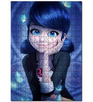 Cakapuzzle Mucize Uğur Böceği Marinette Puzzle Yapboz MDF (Ahşap) (1000 Parça)