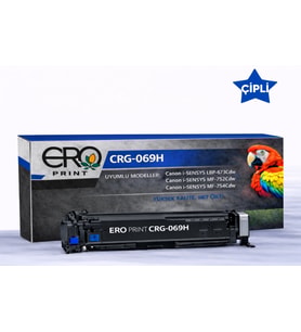 Canon i-SENSYS LBP-673Cdw Mavi Muadil Toner - 5600 Sayfalık Çipli Toner