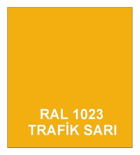 Trafik Sarı Sprey Boya Ral 1023 Yarı Mat Akrilik Börfh 400 Ml (6023073)