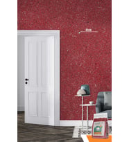 VENTRAWALL Isı Ve Ses Yalıtımlı Sürülen Duvar Kağıdı %100 Pamuk Kırmızı R06- 1,5 Kg5m²
