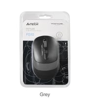 A4 Tech Fg10S Silent Gri Nano Kablosuz Optik 2000 Dpı Mouse (Sessiz) (Karışık)