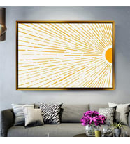 Altın Çerçeveli dekoratif tablo a170 (Gold)