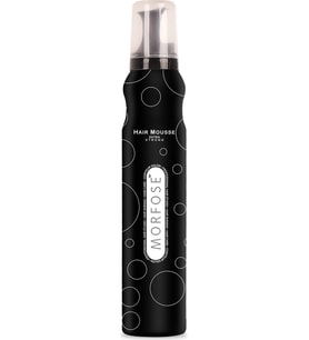 Morfose Extra Strong Siyah Saç Köpüğü 200 ml – Tüm Saç Tiplerine Uygun, Hacim ve Güç Kazandıran Özel Formül