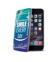 Celly iPhone 6 / 6S ile Uyumlu DesingAward Smile Desenli Sert Kılıf