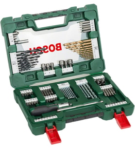 Bosch Home And Garden Accessories 91 Adet V-Line Titanyum Matkap Ve Uç Seti (Ahşap, Taş Ve Metal Içi (Çok Renkli)