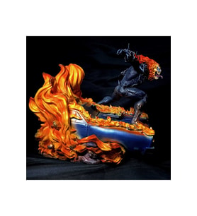 Venom Ghost Rider Figür Hayalet Sürücü Figür 25CM Büyük Boy