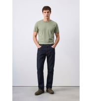 Erkek Regular Fit Normal Kesim %100 Pamuk Lacivert Jean Pantolon