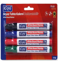 KRAF DOLDURULABİLİR TAHTA KALEMİ 4'LÜ SET 770-4