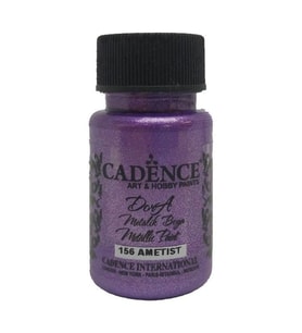 Cadence Dora Metalik Boya 50 ml. 156 Ametist 