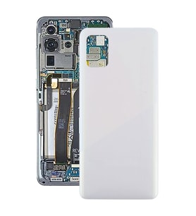 Samsung Galaxy A31 Uyumlu Arka Pil Batarya Kapağı SM-A315F (Beyaz)
