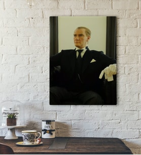 BK Home Atatürk Tasarımlı Kanvas Tablo-1
