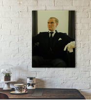BK Home Atatürk Tasarımlı Kanvas Tablo-1