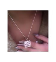 Kubera Para Mantra 925 Ayar Gümüş Unisex • Sevgiliye • Eşe • Anneye Hediye Kolye