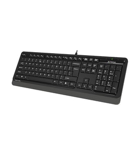 x.05.01.056.01 A4 TECH FK10 Q TR MM GRİ/SİYAH USB KABLOLU KLAVYE