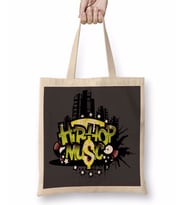 Hip Hop Müzik 2 Bez Çanta Uzun Saplı