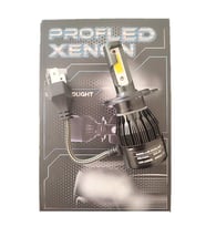 Motosiklet H4 Xenon Ampul Power Led 12V 4000Lümen 6000K Beyaz Işık