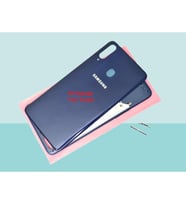 Samsung Galaxy A20S Uyumlu FULL KASA Arka Kapak Batarya Kapağı - MAVİ