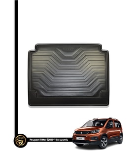 Gold Peugeot Rıfter 2019 ve sonrası Araca Özel Bagaj Havuzu