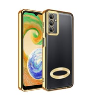 Samsung Galaxy A05S Uyumlu Kılıf Kamera Korumalı Logo Gösteren Zore Omega Kapak